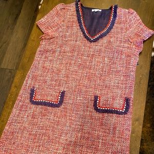 Jade Red White and Blue Dress sz M